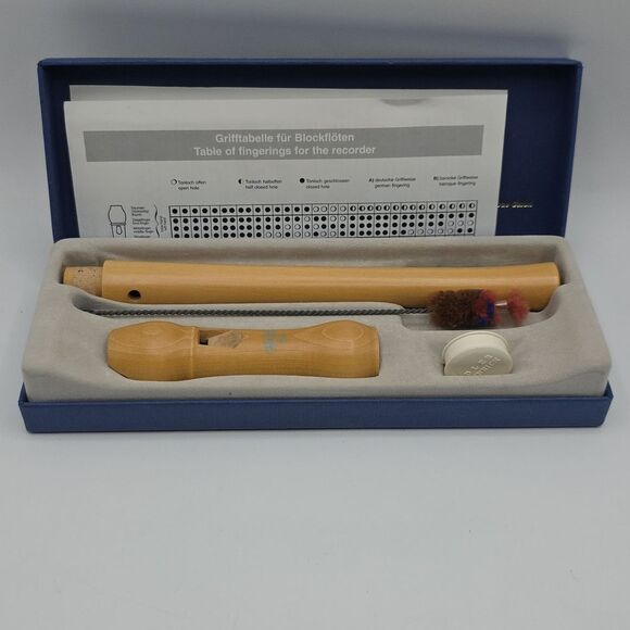 Vintage Adler Wooden Recorder with Original Case – Kids Beginner Flute - Picture 15 of 17